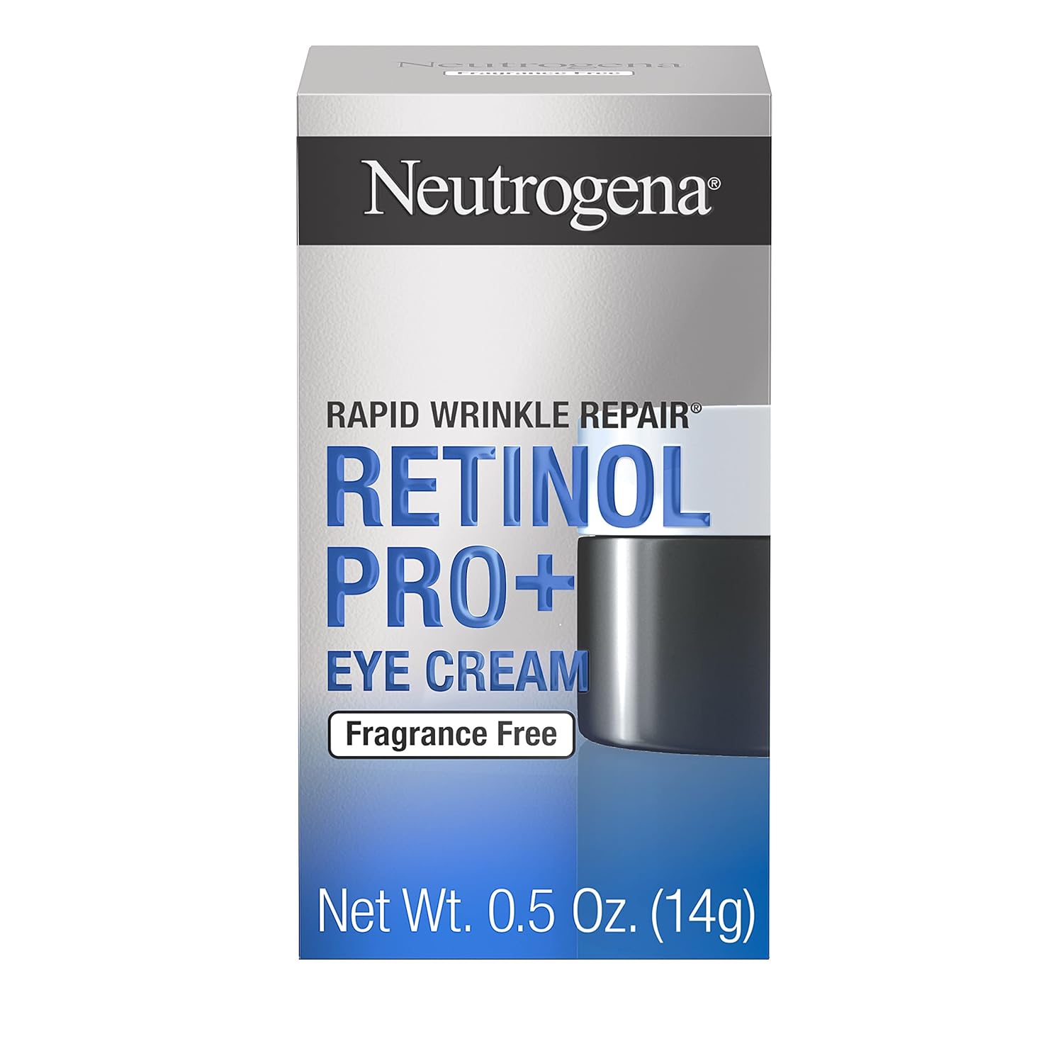 251103074848859_1 Neutrogena Rapid Wrinkle Repair Retinol Pro+ Anti-Wrinkle Eye Cream, Targeted Eye Cream for Wrinkles & Dark Circles, Formulated without Fragrance, Dyes, Phthalates, and Parabens, 0.5 oz - Image 1